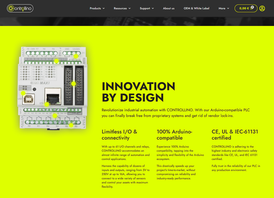 Neli t��stuskontrollerit