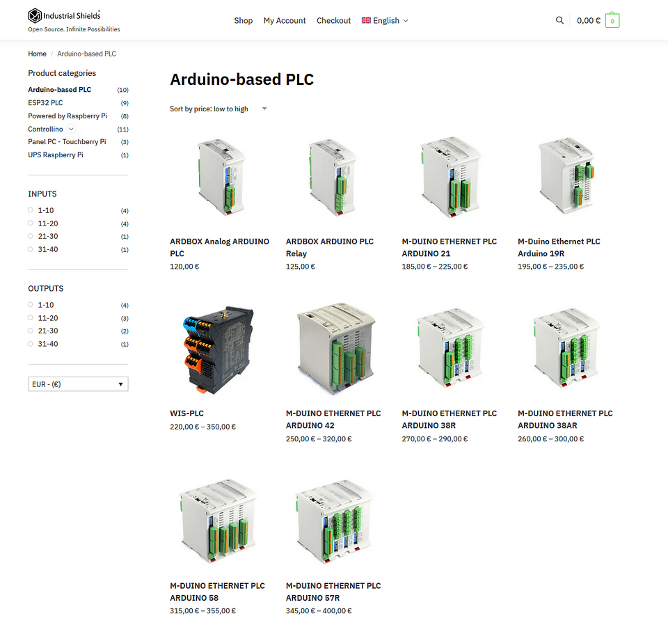 Neli t��stuskontrollerit